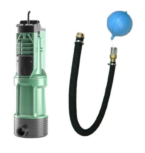 Trinkwasser aus Regenwasser SET mit Unterwassermotorpumpe und Nachspeiseeinheit